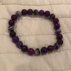 Dark purple bracelet